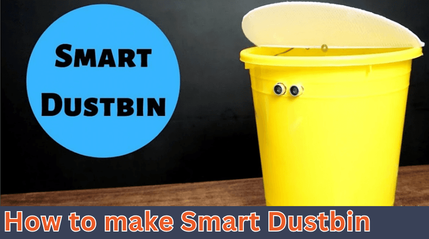 How to Make a Smart Dustbin Using Arduino Uno, Servo Motor and an Ultrasonic Sensor