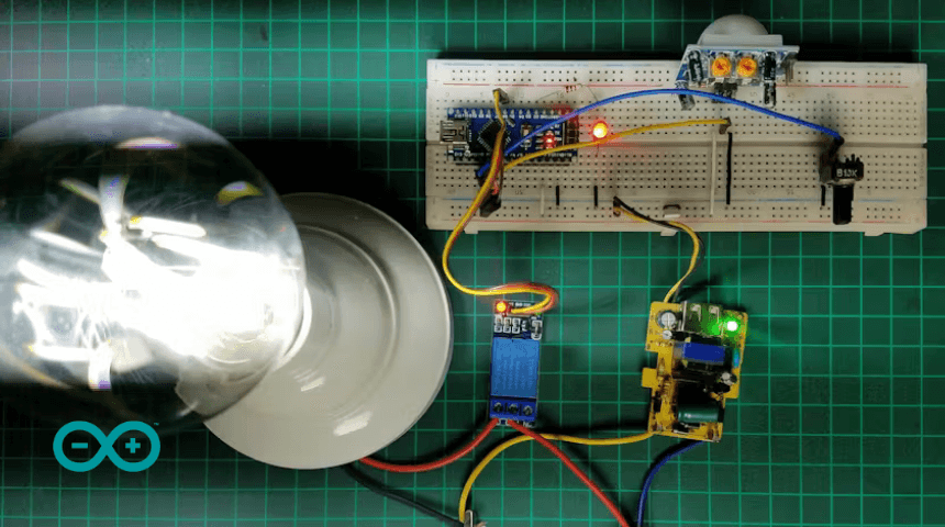 PIR Sensor based light